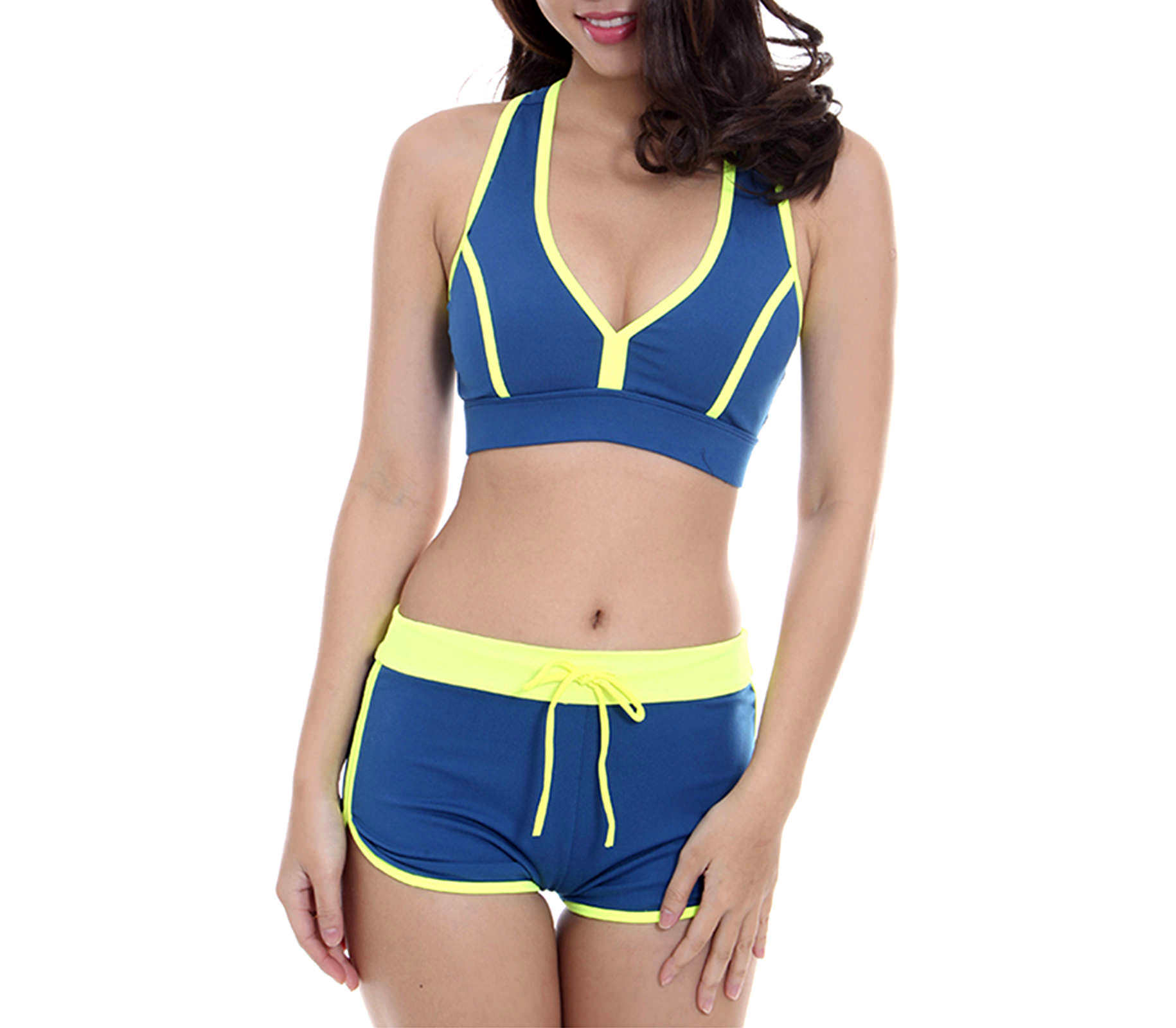 Đồ bơi nữ 2 mảnh Legsuits LHB 21060 - 6578