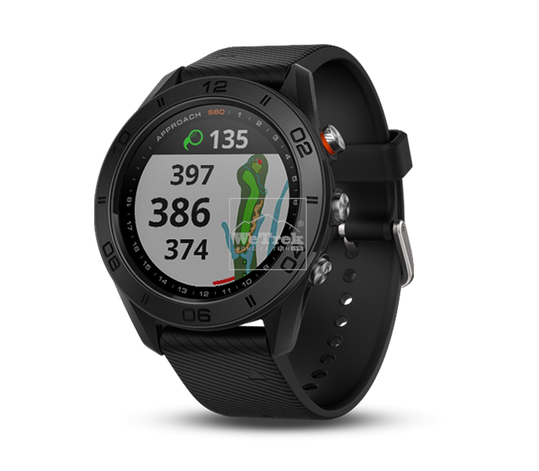 Đồng Hồ Thông Minh Garmin Approach S60 Golf Black - 8791