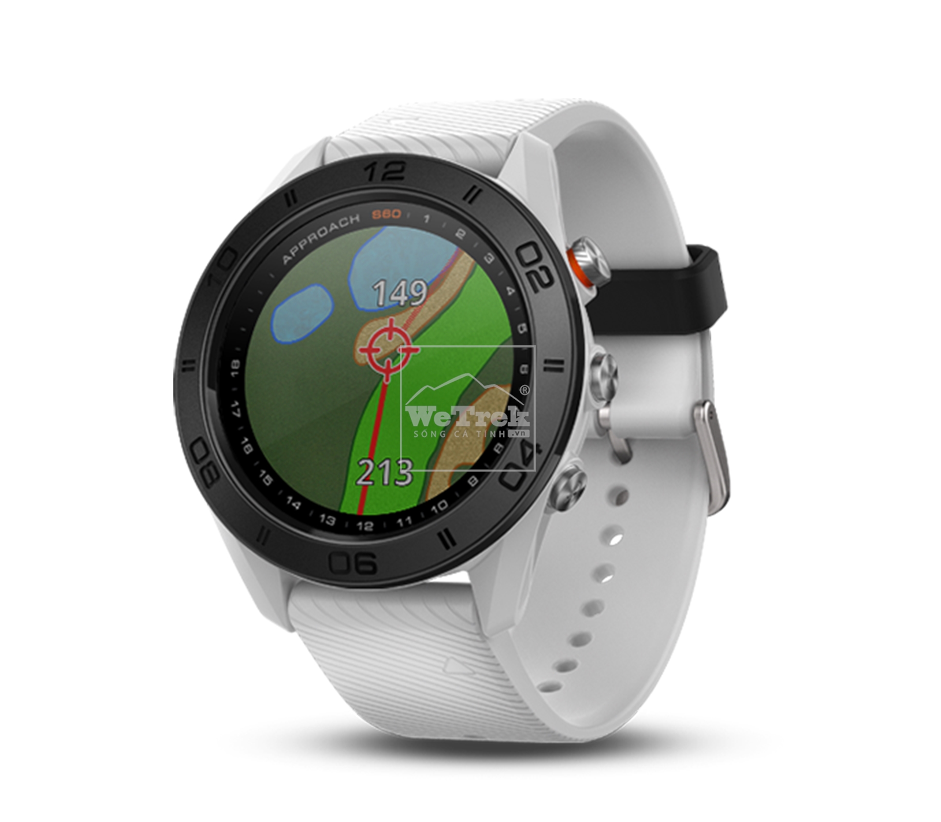 Đồng Hồ Thông Minh Garmin Approach S60 Golf White - 8792