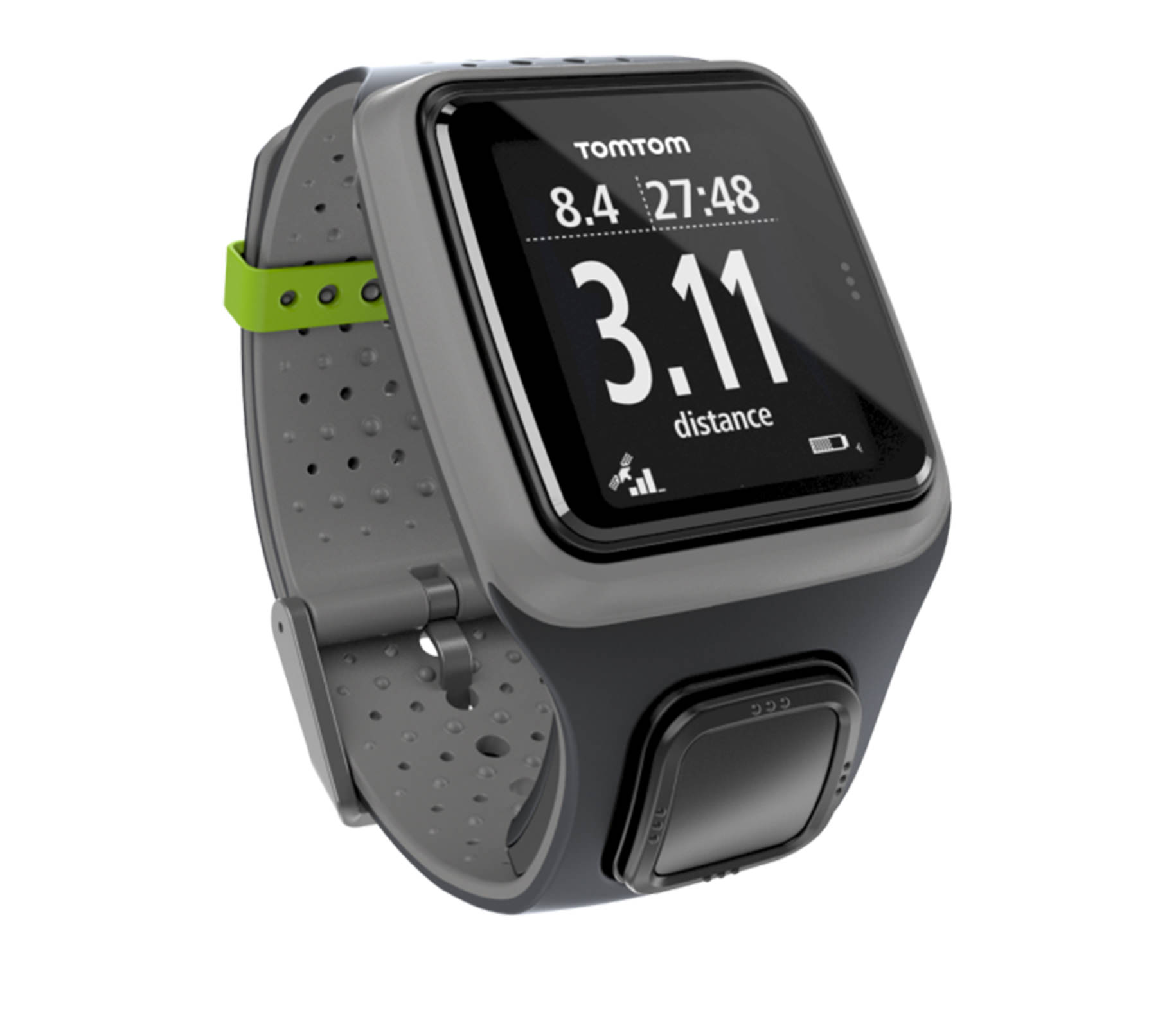 Đồng hồ chạy bộ GPS TOMTOM Runner HRM Grey - 6831