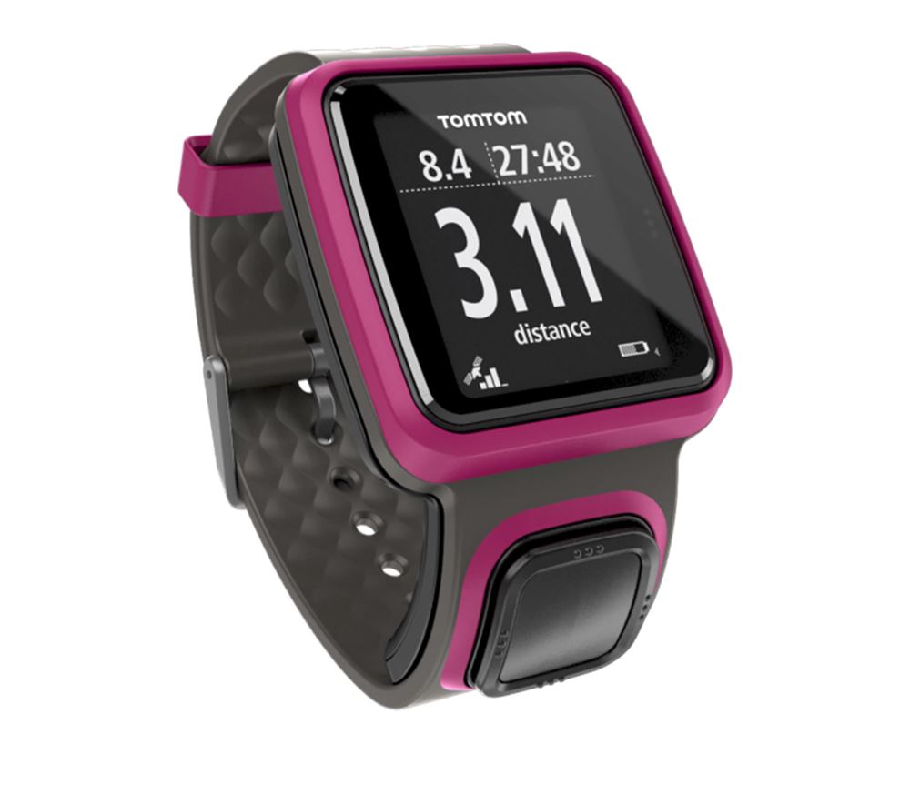 Đồng hồ chạy bộ GPS TOMTOM Runner Pink - 6829