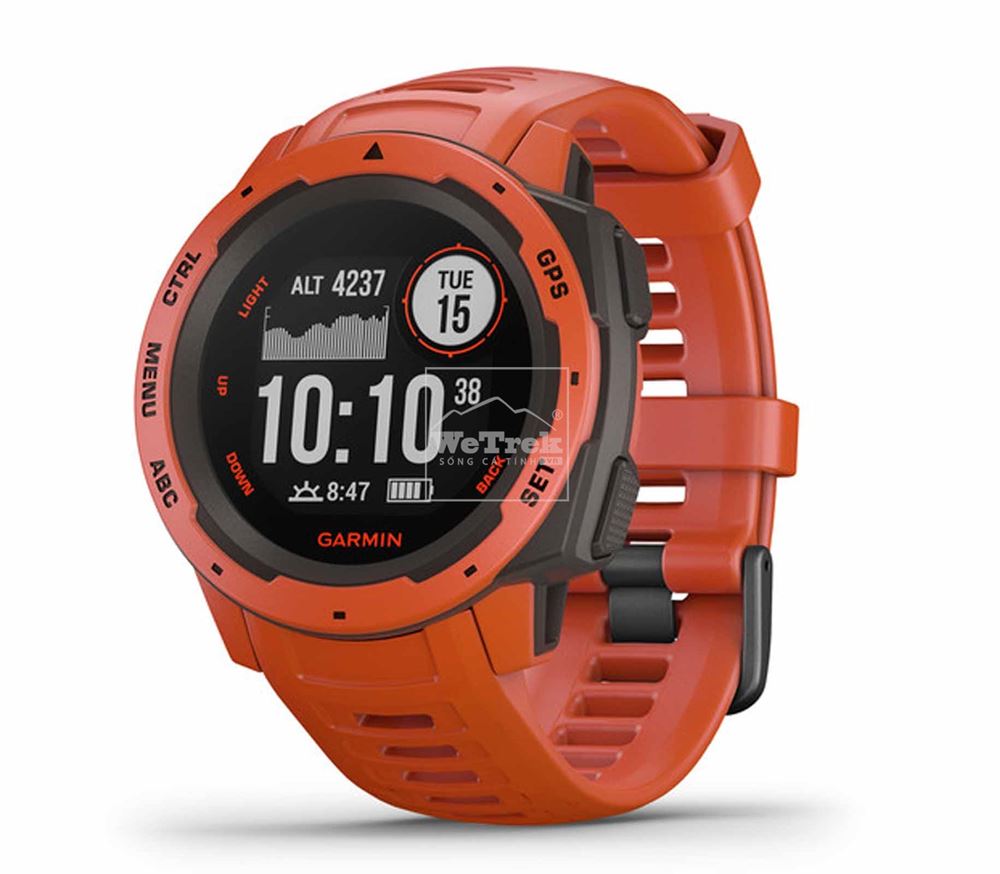Đồng hồ thông minh Garmin Instinc GPS Flame Red – 8756