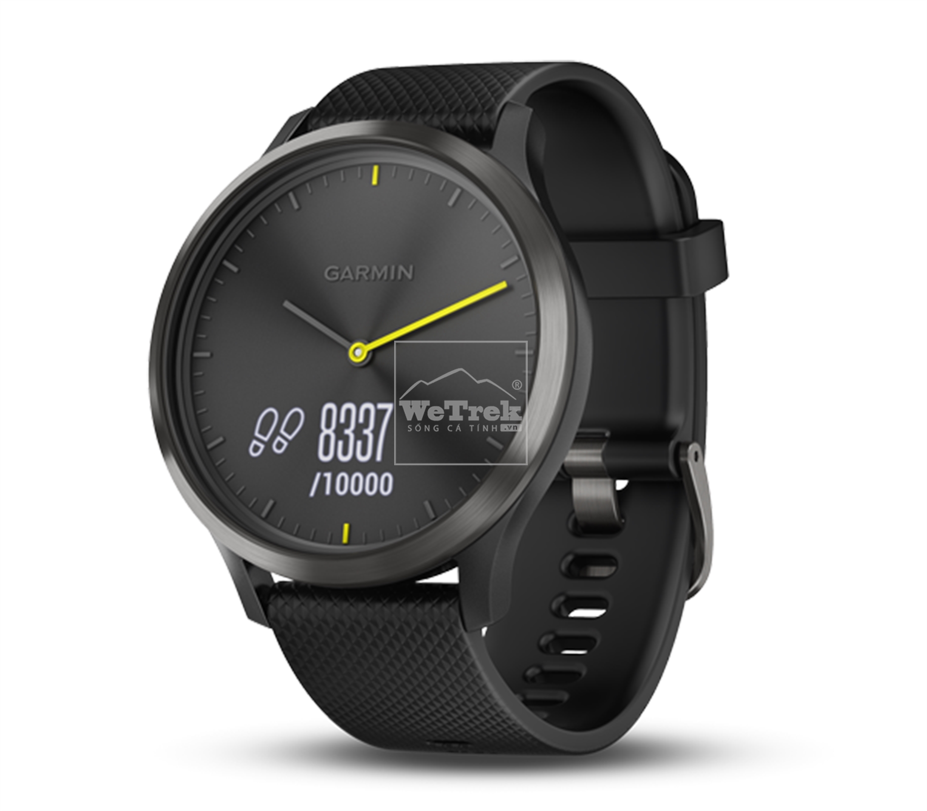 Đồng hồ thông minh Garmin Vivomove HR Sport Black (Large) - 8726