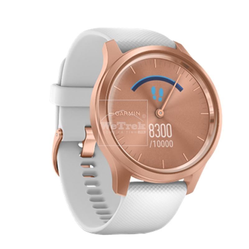 Đồng hồ thông minh Garmin Vivomove Style White/Rose Gold - 9420