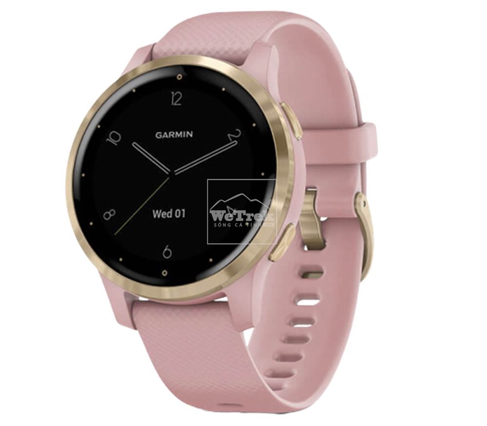 Đồng hồ thông minh Garmin Vivoactive 4S White/Rose Gold - 9427