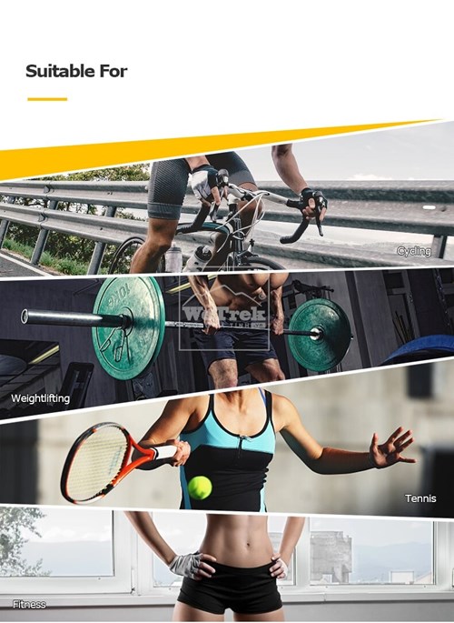 Găng tay xe đạp hở ngón Aonijie M52