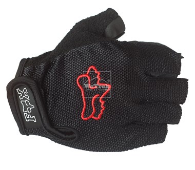 Găng tay xe đạp hở ngón FOX - Đen 5114