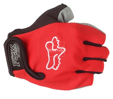 Găng tay xe đạp hở ngón FOX - Đỏ 5113