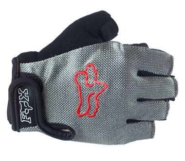Găng tay xe đap hở ngón FOX - Ghi xám 898