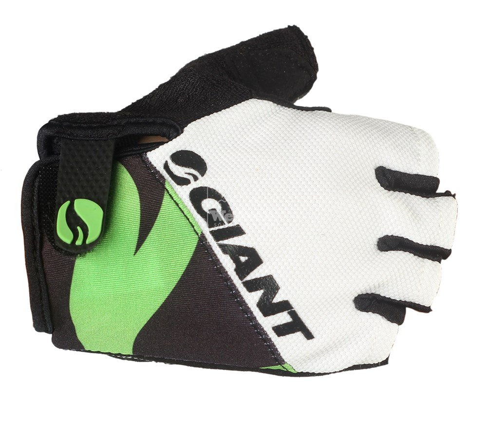 Găng tay xe đạp hở ngón Giant - Xanh lá 5112