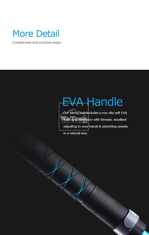 Gậy chạy bộ Aonijie Carbon Poles E4201