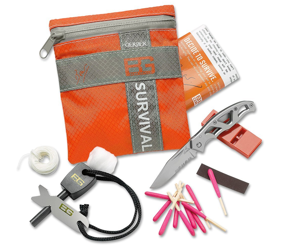 Bộ dụng cụ sinh tồn Gerber Bear Grylls Basic Survival Kit