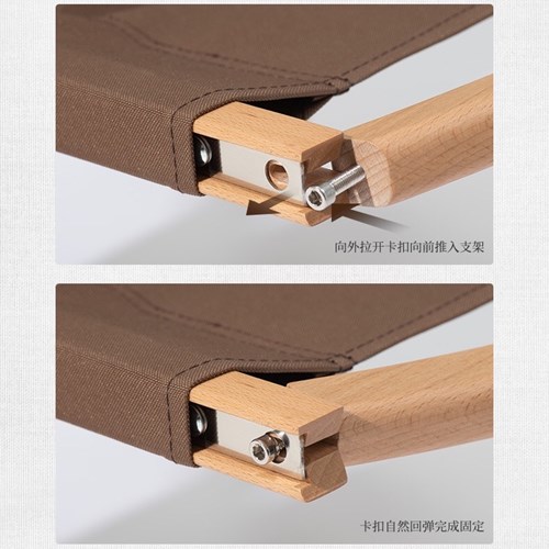 Ghế gỗ gấp gọn Naturehike Glamping Chair NH20JJ007