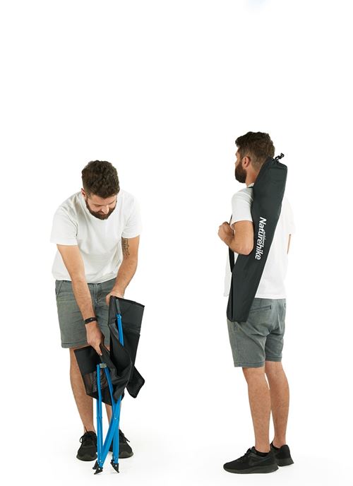Ghế xếp có tựa lưng Thổ Cẩm Naturehike Portable Folding Moon Chair NH18X004-Y - 9528