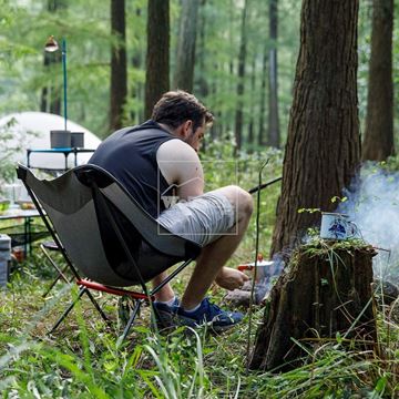 Ghế xếp có tựa lưng Naturehike Portable Folding Moon Chair NH18Y050-Z - 9518