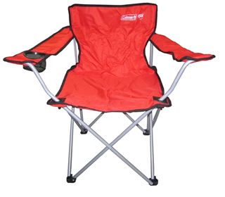 Ghế xếp có tay tựa Coleman GO! Quad Arm Chair 2000019119 - Đỏ - 4563