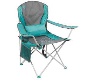 Ghế xếp tay tựa có đệm lưng Coleman Lumbar Quad Chair Teal 2000019204 - 7416