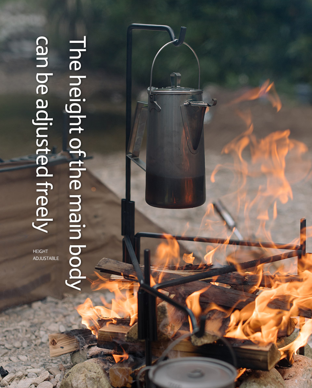 Giá treo nồi Naturehike Bonfire Tripod NH20PJ208