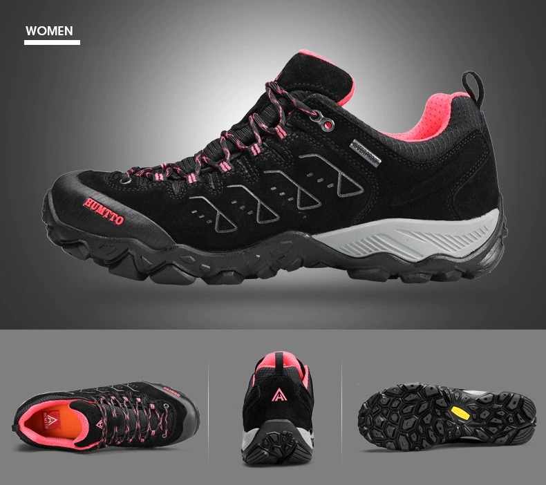 Giày leo núi cổ thấp Humtto Trekking Shoes 19066B-1