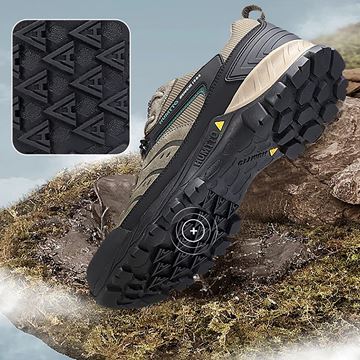 Giày leo núi nữ cổ thấp Humtto Hiking Shoes 140503B-2