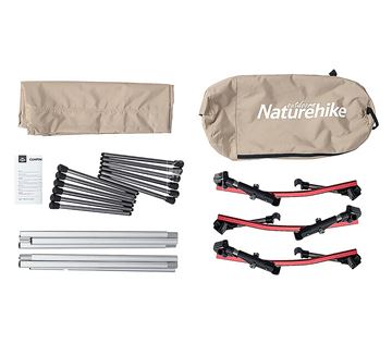 Giường xếp dã ngoại siêu nhẹ Naturehike Dual Height Ultralight Folding Stretcher NH19JJ006 - 9542