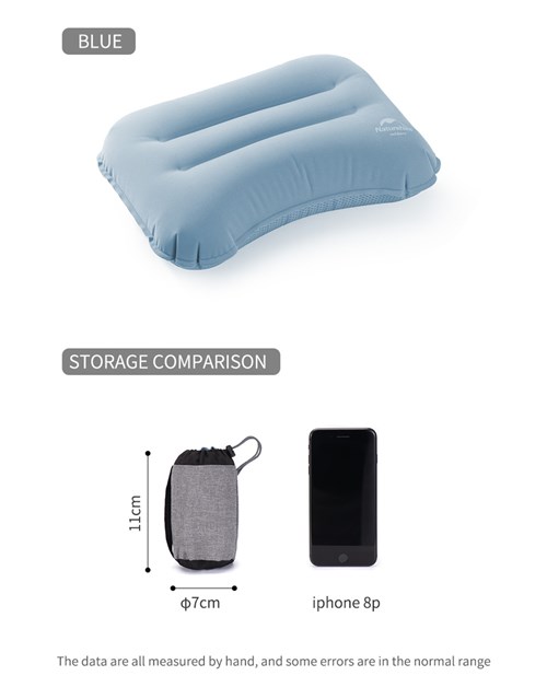 Gối bơm hơi siêu nhẹ Naturehike Ultralight Pillow NH21ZT002