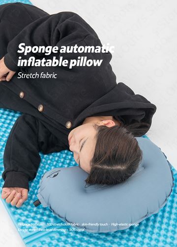 Gối bơm hơi Naturehike Sponge Pillow NH20ZT006