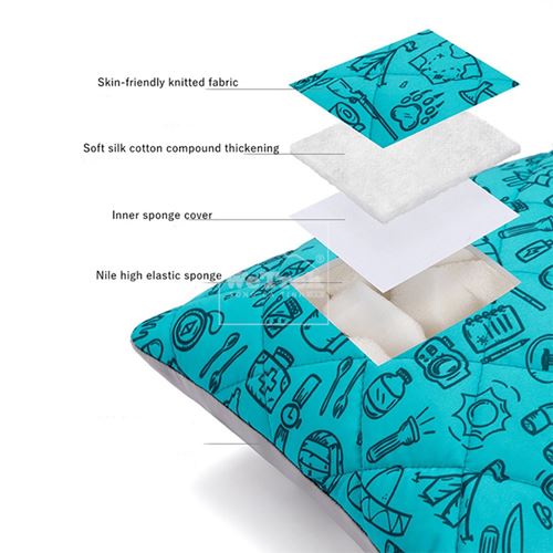 Gối dã ngoại gấp gọn Naturehike Sponge Pillow NH19ZT001- 9584