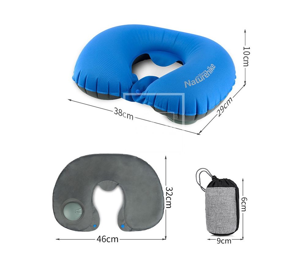 Gối du lịch bơm hơi Naturehike Inflatable Pillow NH18B010T - 9586