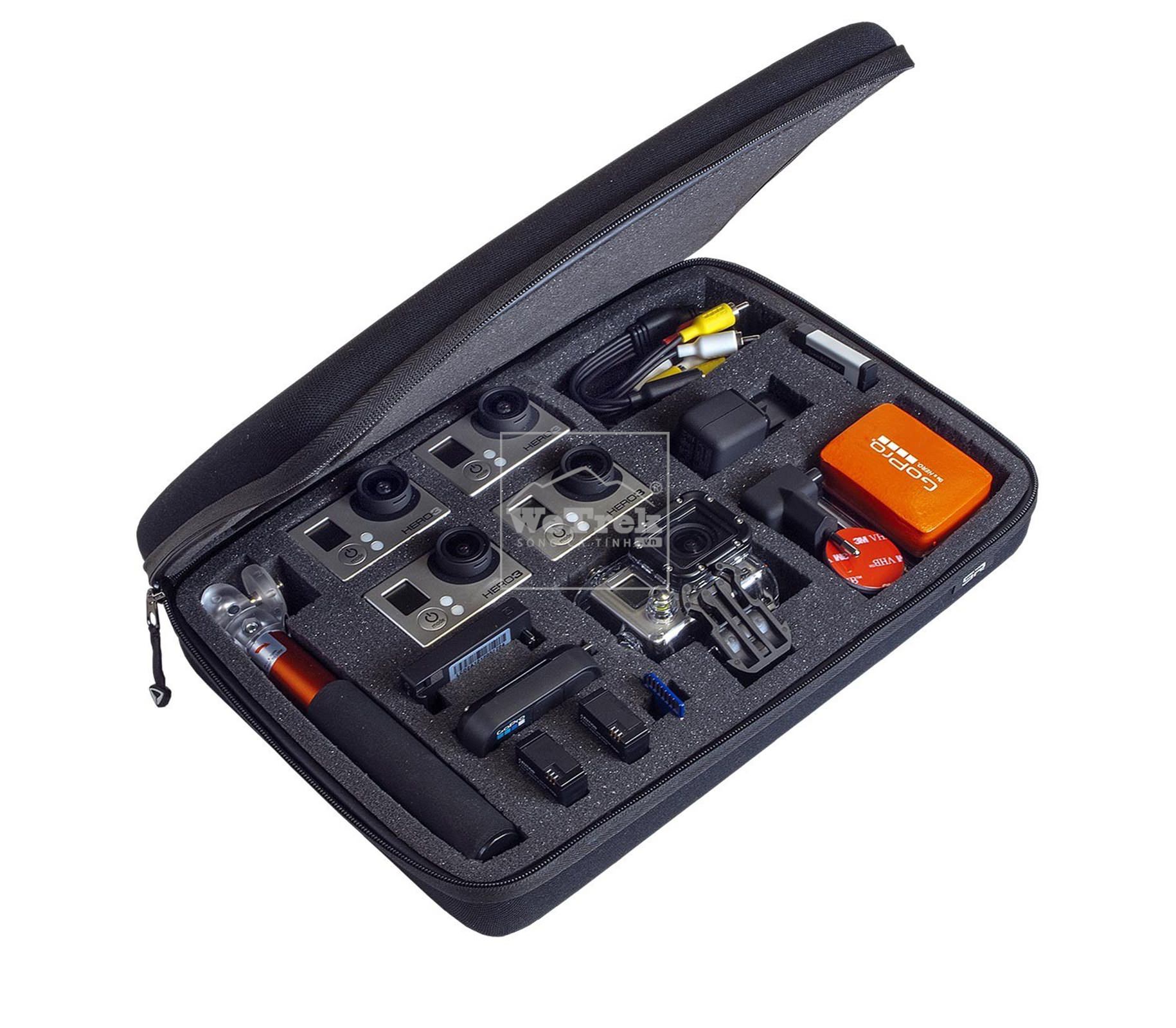 Hộp đựng máy quay GoPro SP Mycase Large Black - 6383