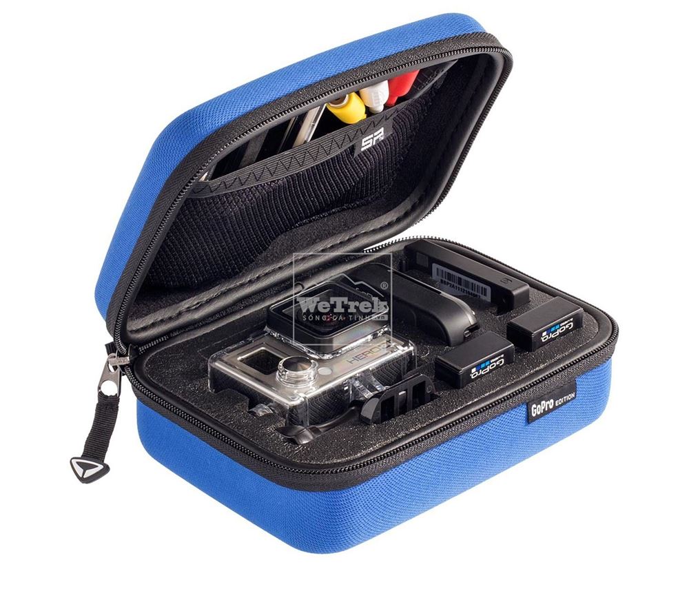 Hộp đựng máy quay GoPro SP POV Case 3.0 XS Blue - 6381