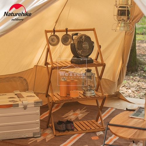 Kệ gỗ đa năng gấp gọn Glamping NatureHike NH20JJ016