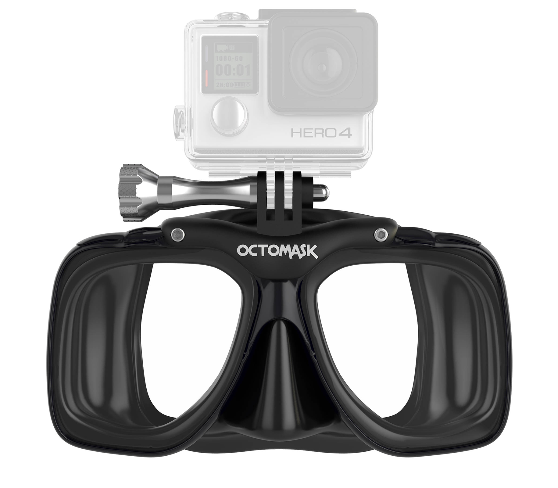Kính lặn gắn máy quay GoPro OCTOMASK Standard Black - 6823
