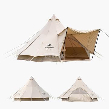 Lều 10 người Glamping Naturehike Brighten NH20ZP012