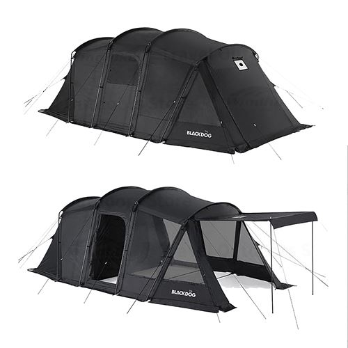 Lều 2 phòng 4 người Blackdog Big Tunnel Tent BD-ZP006