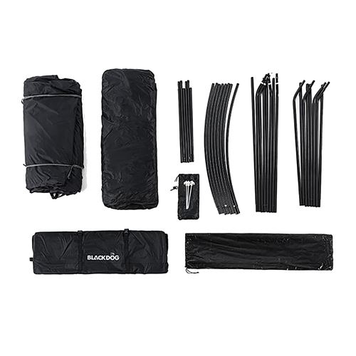Lều 2 phòng 4 người Blackdog Big Tunnel Tent BD-ZP006