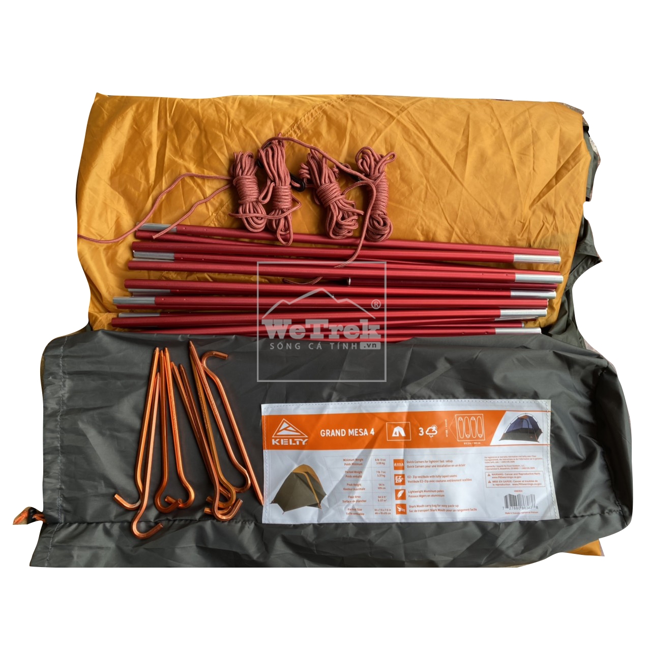Lều 4 người Outdoor Esential KLT GM4