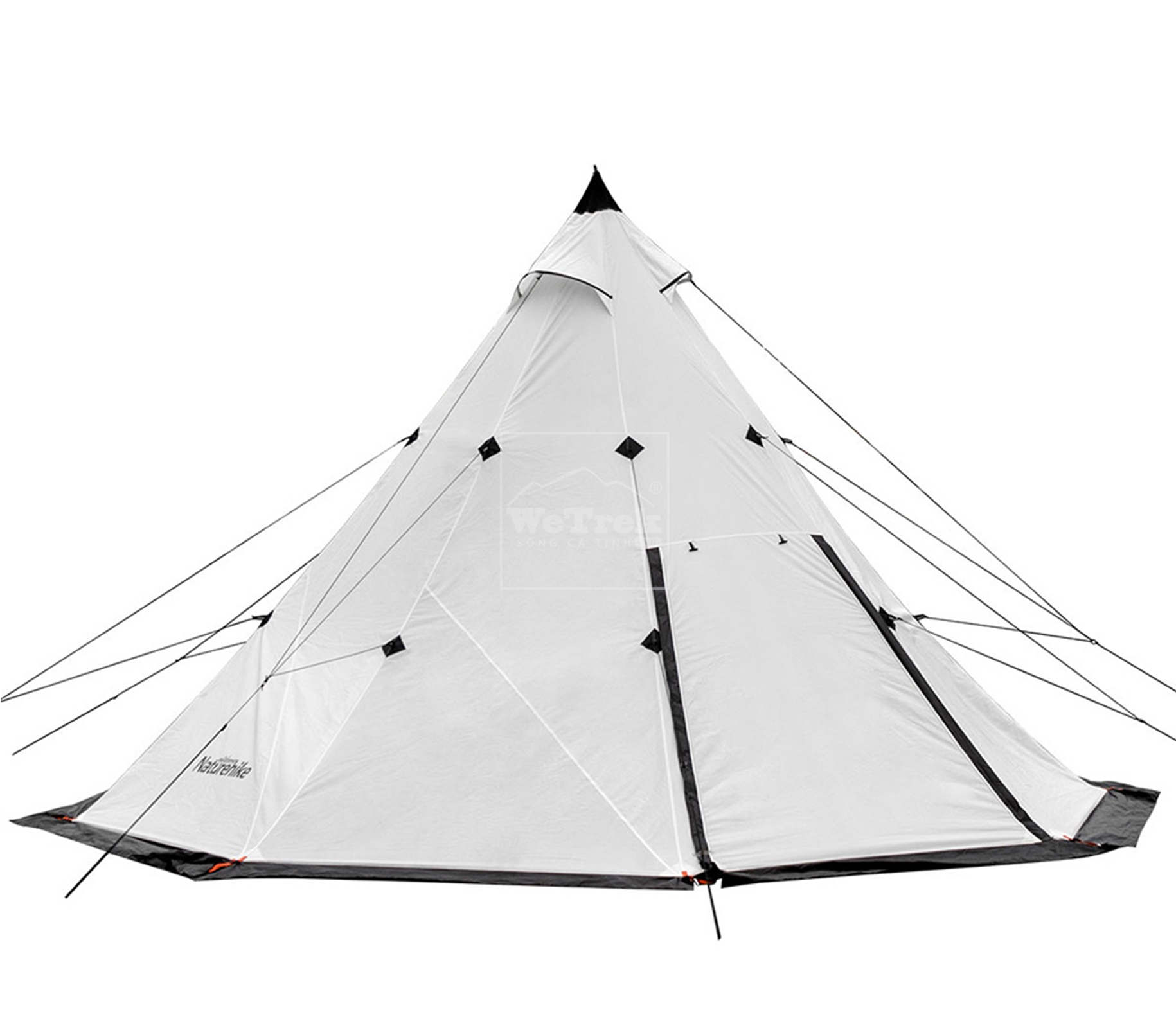 Lều cắm trại 4 người Naturehike Foldable Waterproof Double Layer Pyramid Tent NH17T200-M