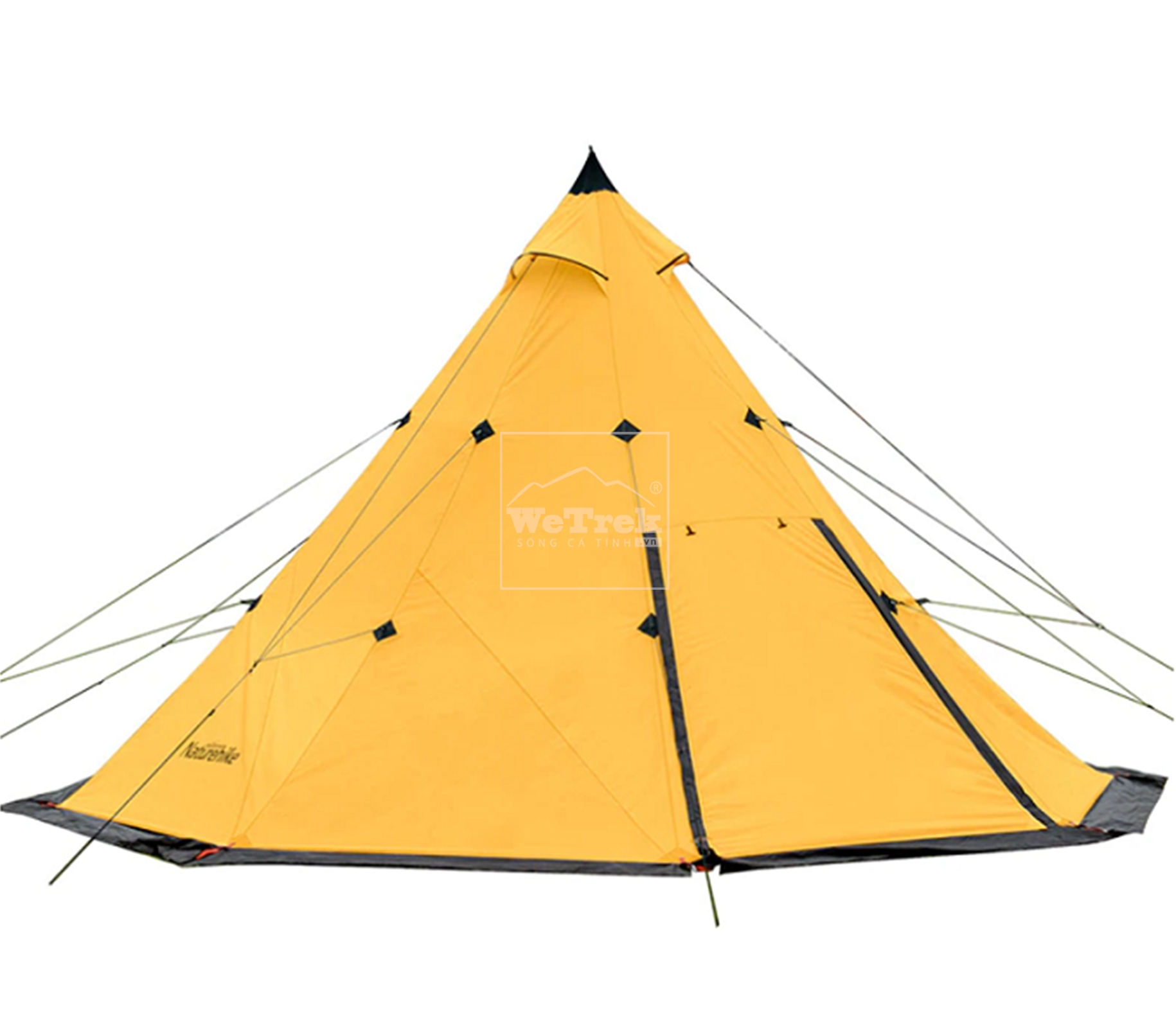 Lều cắm trại 4 người Naturehike Foldable Waterproof Double Layer Pyramid Tent NH17T200-M