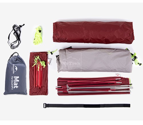 Lều cắm trại 2 người siêu nhẹ Naturehike 20D Fabric Tent NH15T002-T