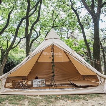 Lều glamping 4 người Naturehike Yuan Pyramid Tent NH20ZP004 - 9558