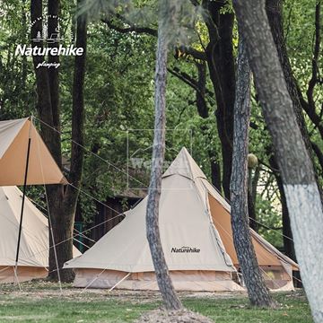 Lều glamping 4 người Naturehike Yuan Pyramid Tent NH20ZP004 - 9558