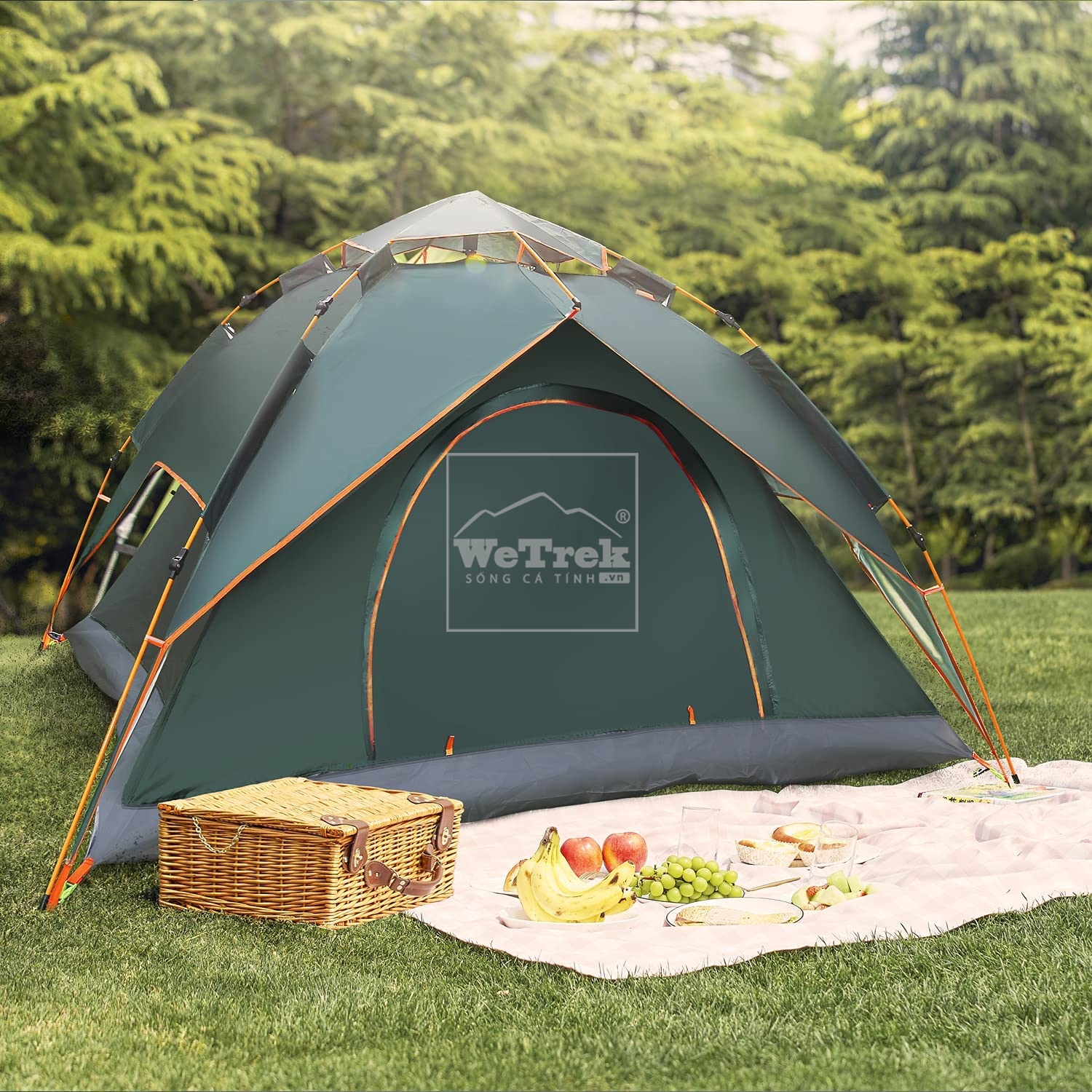 Lều tự bung 4 người Outdoor Esential Otwl không có cửa sổ