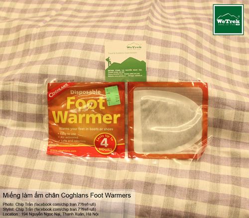 Miếng làm ấm chân Coghlans Foot Warmers