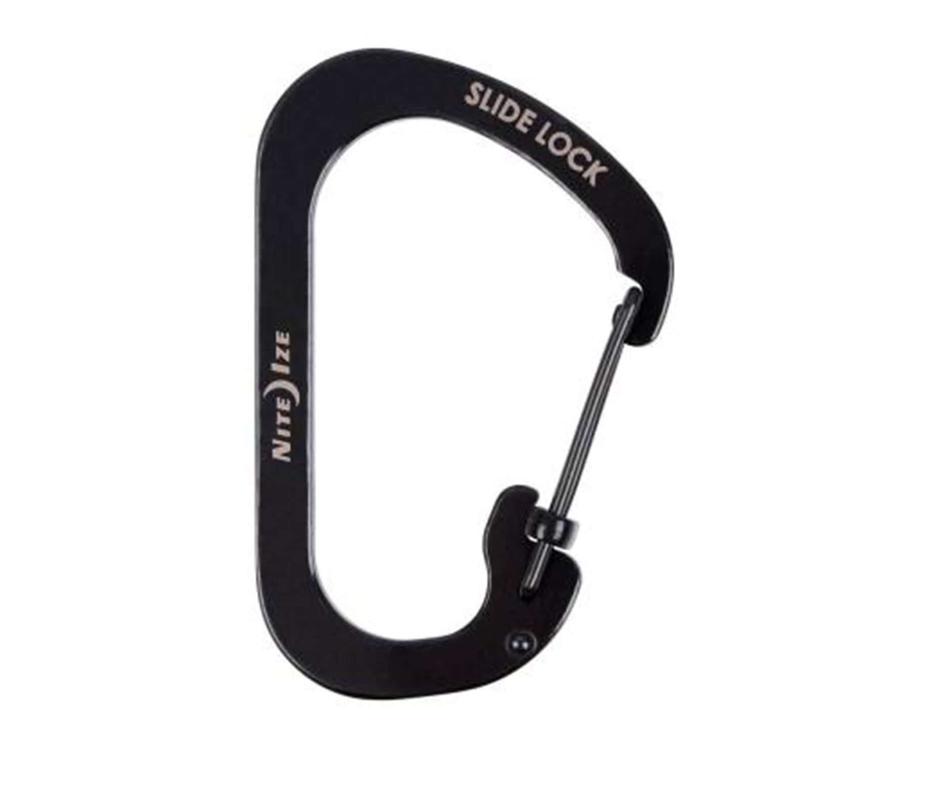 Móc khóa NITE IZE Slidelock Carabiner S4 CSL4-01-R6 - Đen 5137