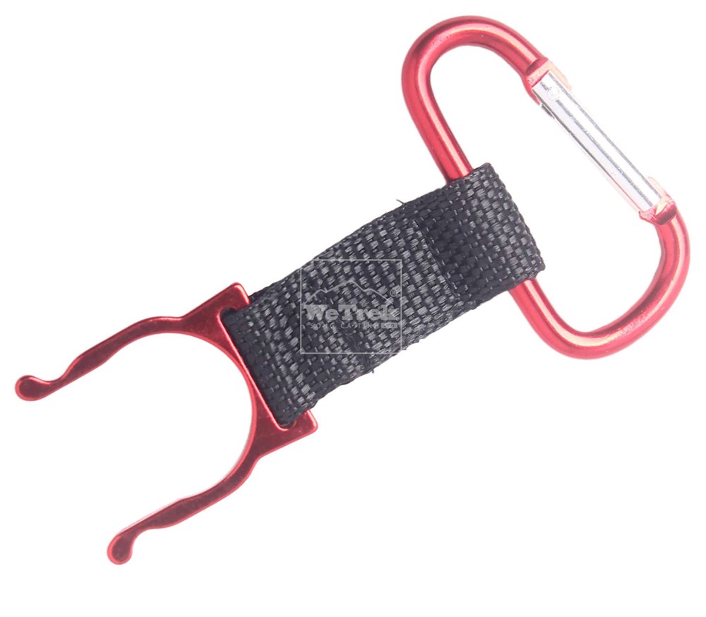 Móc khóa cổ chai nước Ryder D-Shaped Carabiner with Bottle Clip L3030 - 3281