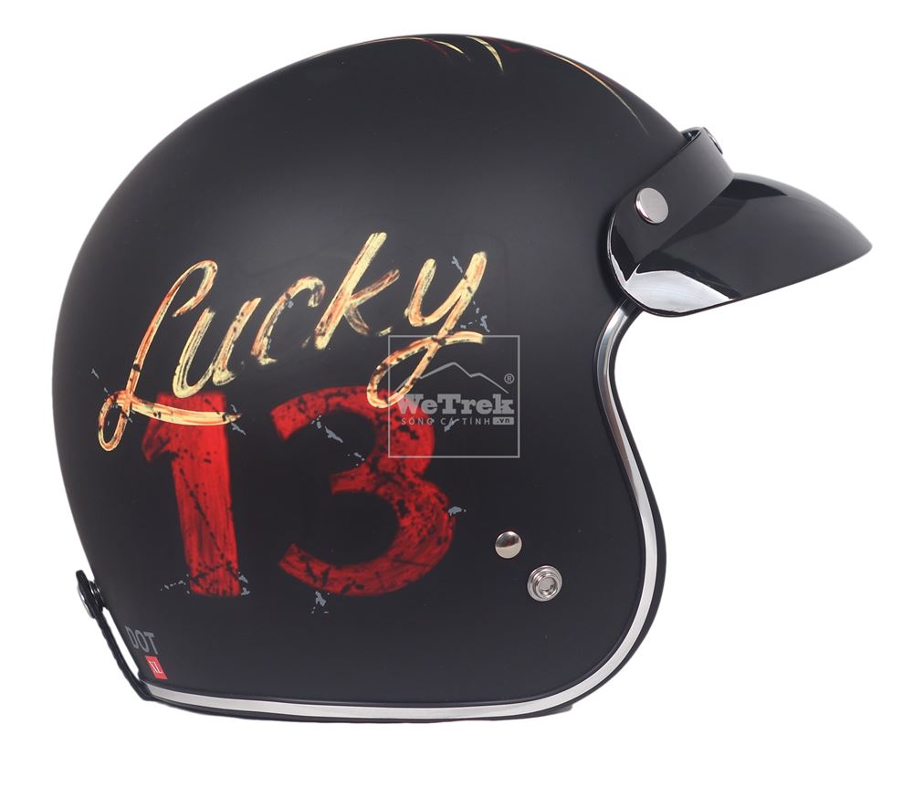 Mũ bảo hiểm 3/4 TORC T-50 Lucky 13 - 4840