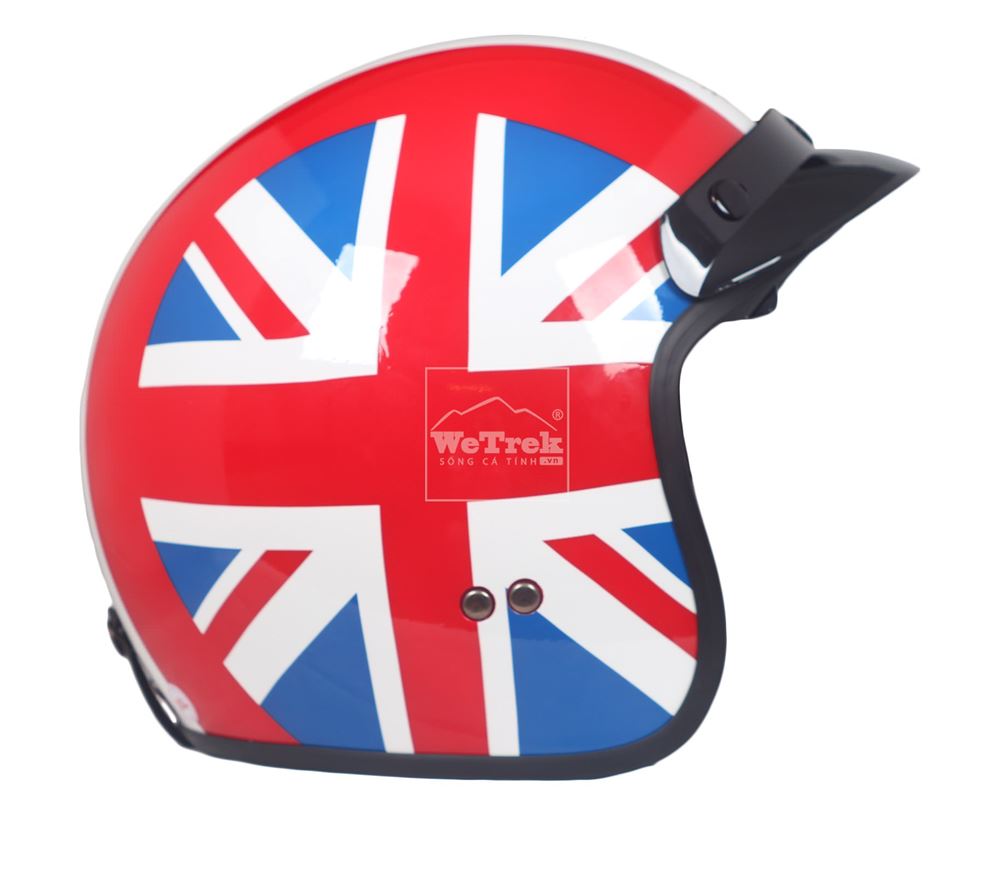 Mũ bảo hiểm 3/4 XHT Union Jack SB-07SV
