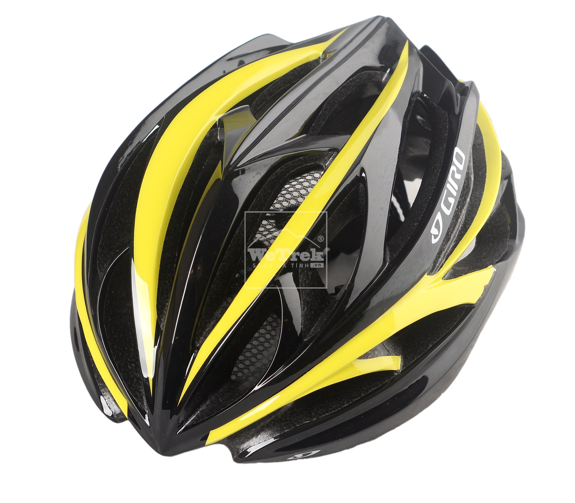 Mũ bảo hiểm xe đạp GIRO LIVESTRONG - Đen vàng 5096