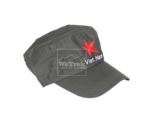 Mũ lưỡi trai cờ đỏ sao vàng - màu bộ đội